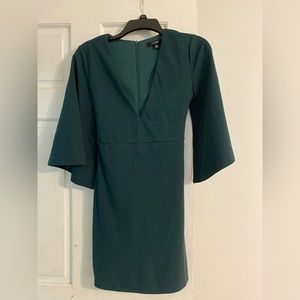 Lulus green mini dress size xs